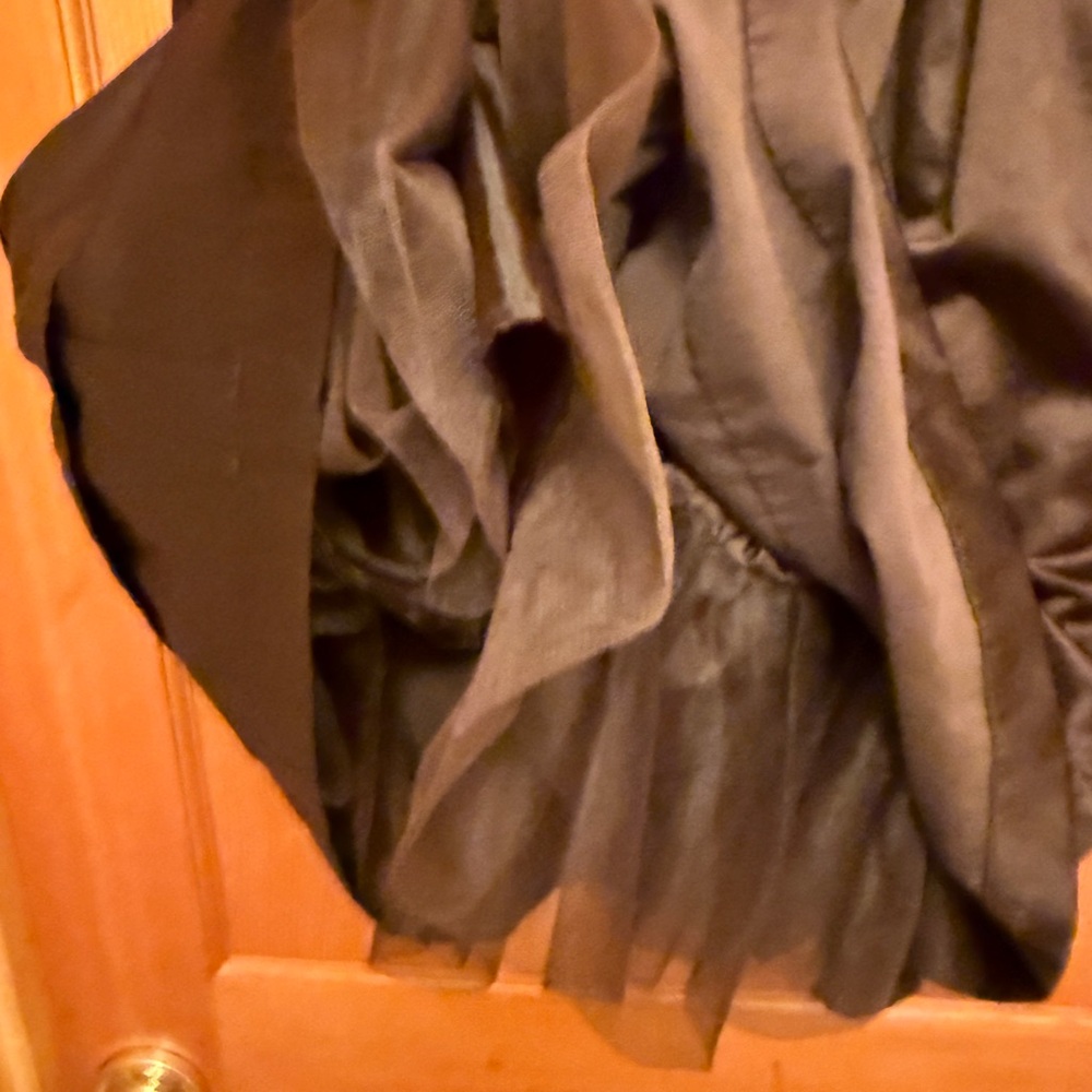 Gymboree Holiday Traditions Chocolate Brown Satin Christmas Dress LAST CHANCE! - Picture 4 of 5
